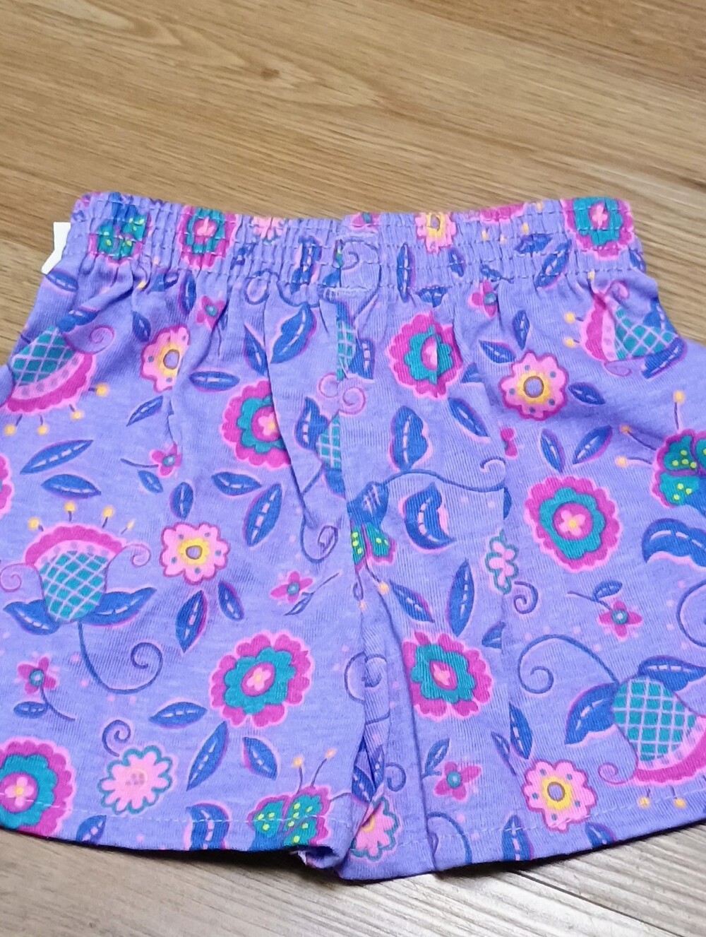Vintage 1990s Retro Floral Toddler Shorts - Picture 6 of 6